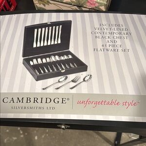 45-Piece Flatware Set - Silver